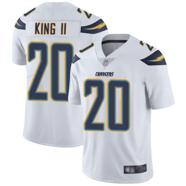 Los Angeles Chargers NFL Football Desmond King White Jersey Men Limited  #20 Road Vapor Untouchable